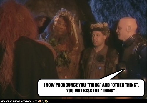 I Now Pronounce You
