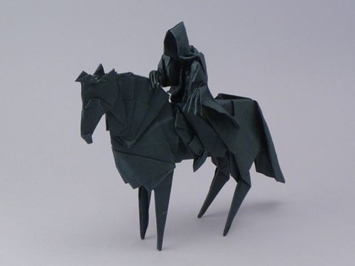 Amazing Origami Ringwraith of the Day