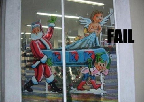 A VERY White Christmas FAIL