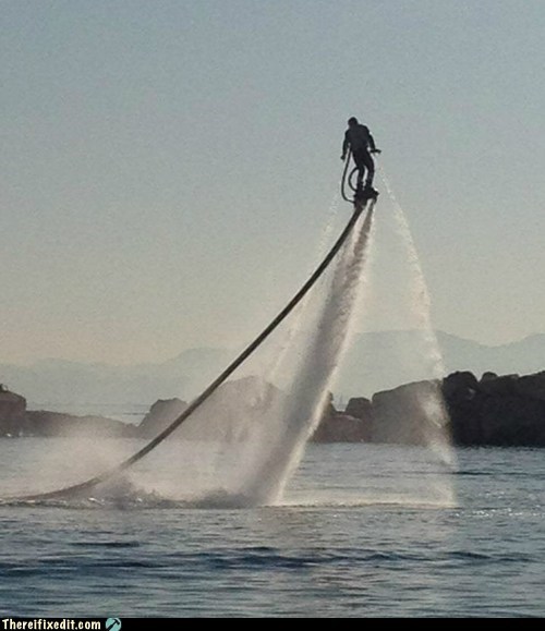 Water-Powered Jet Pack