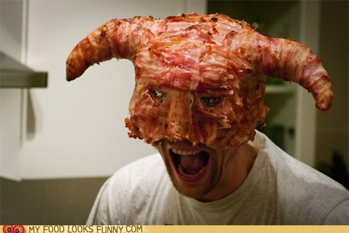 Bacon Skyrim Helmet