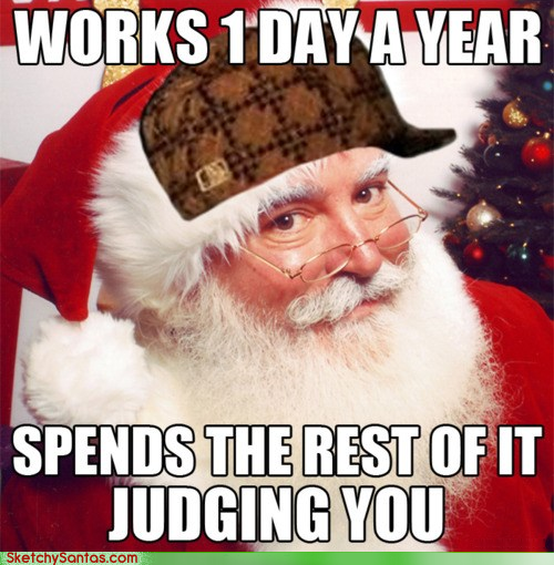 Sketchy Santas: Well, Do You Want Presents or Not?