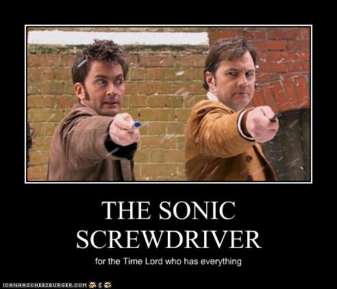 The Sonic Screwdriver