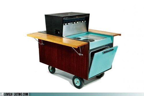 Ike's Partio Kitchen/BBQ Cart