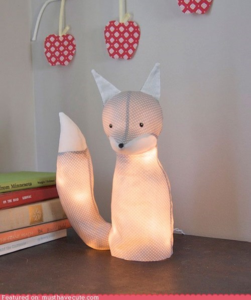 DIY Foxy Lamp