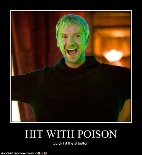 HIT WITH POISON