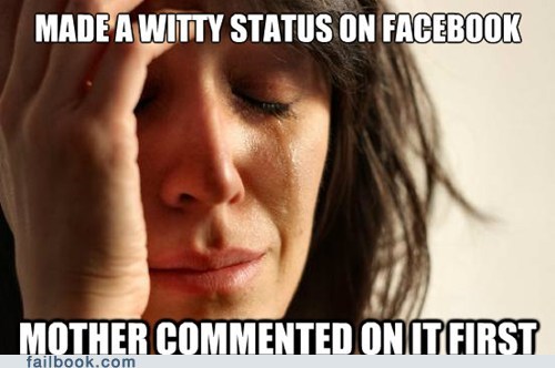 First World Problems: Comments