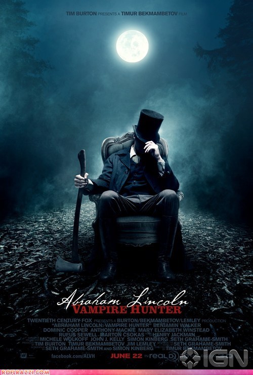 "Abraham Lincoln: Vampire Hunter" Movie Posters