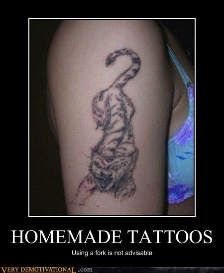HOMEMADE TATTOOS