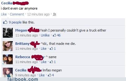Failbook: And Not a Single Truck Was Given