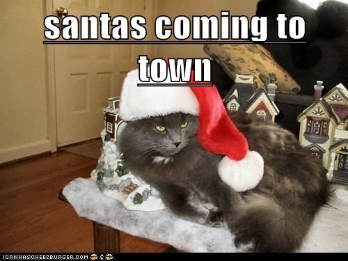 santas coming to town
