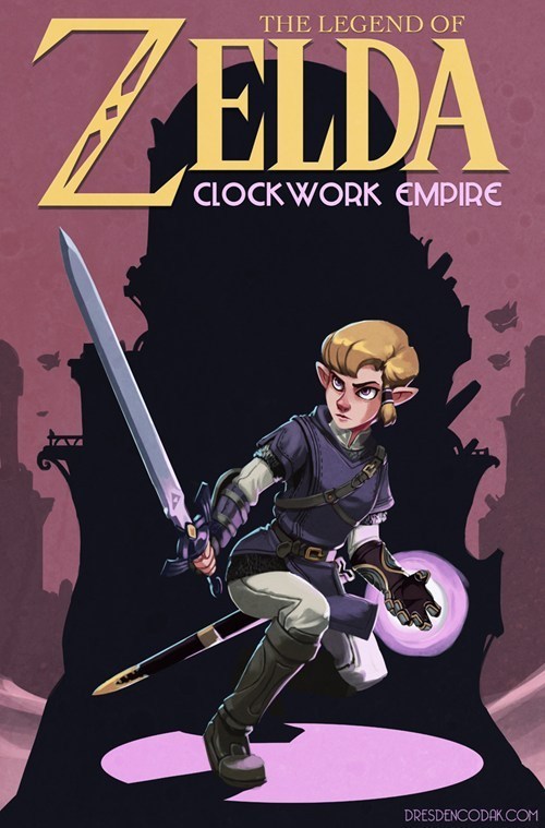 What if Zelda Was the Hero Rescuing Prince Link?