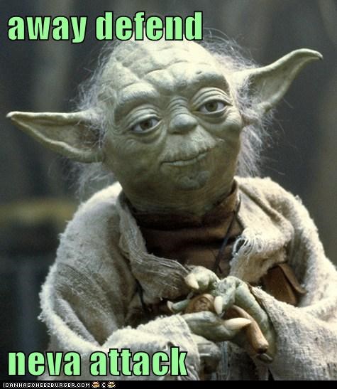away defend   neva attack
