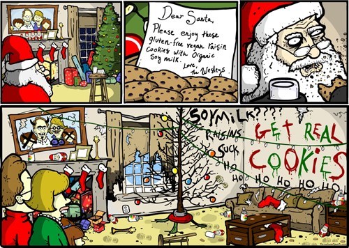 Santa Accepts No Substitutes