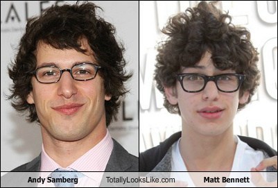 Andy Samberg Totally Looks Like Matt Bennett