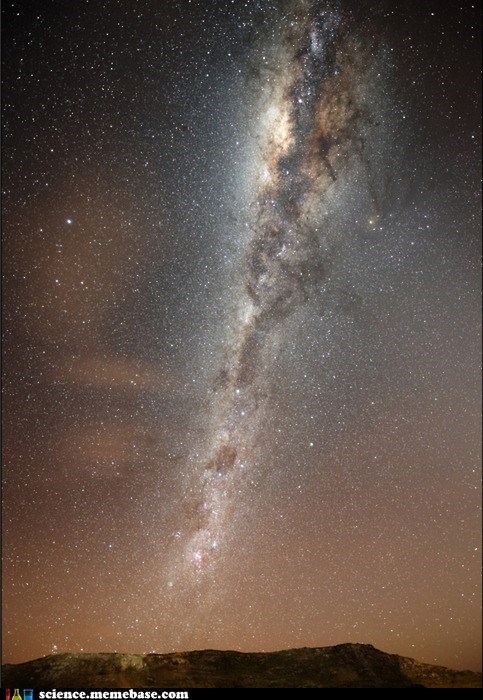 The Spiraling Arm of the Milky Way