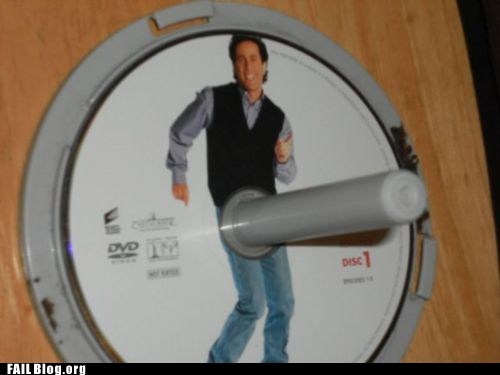 What's The Deal With DVD Holders? FAIL