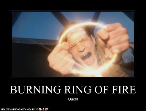 Burning Ring of fire