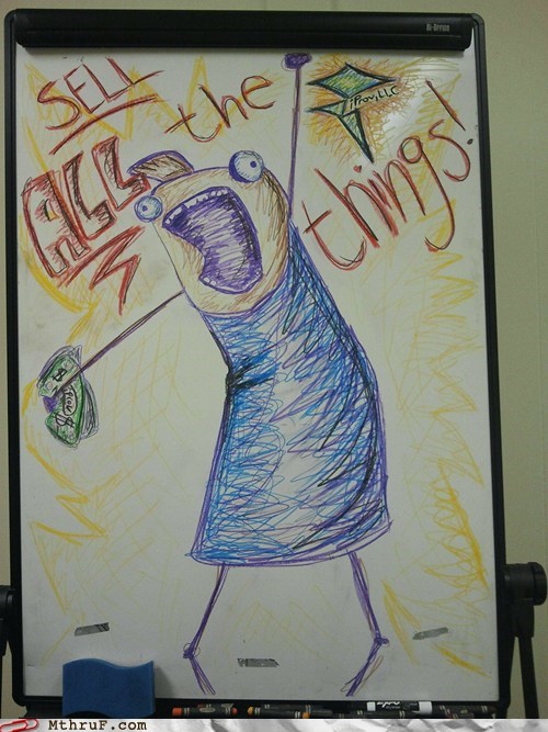 If that doesn't motivate the sales department I don't know what will
