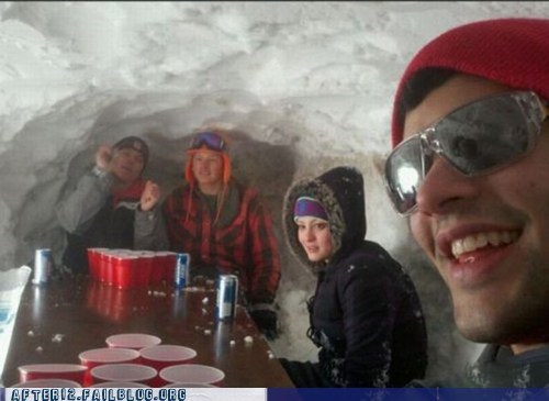Meanwhile, At The Alaskan Beer Pong Championships