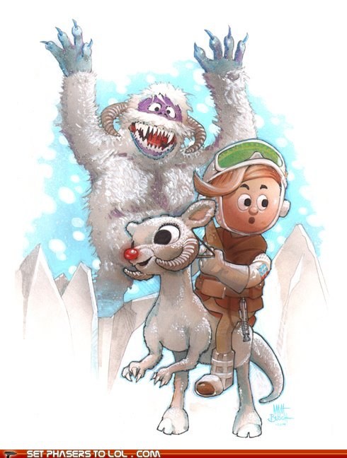 Rudolf the Red-Nosed Tauntaun