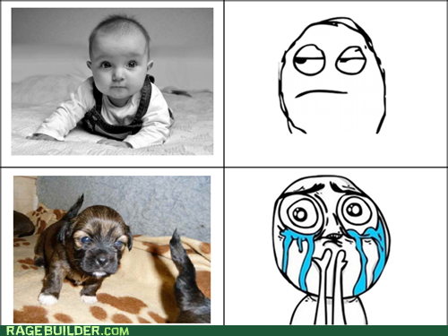 Rage Comics: Whimpering Is Cuter Than Crying
