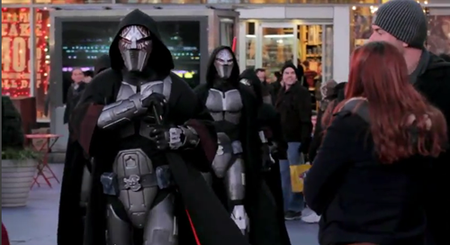 Jedi vs. Sith Flashmob of the Day