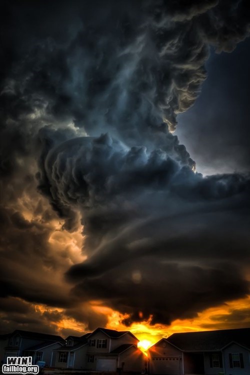 Mother Nature FTW: Stormy Weather