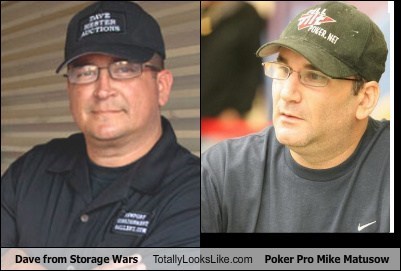 Dave from Storage Wars Totally Looks Like Poker Pro Mike Matusow