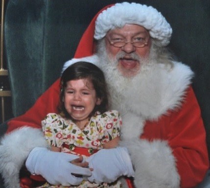 Santa's death grip