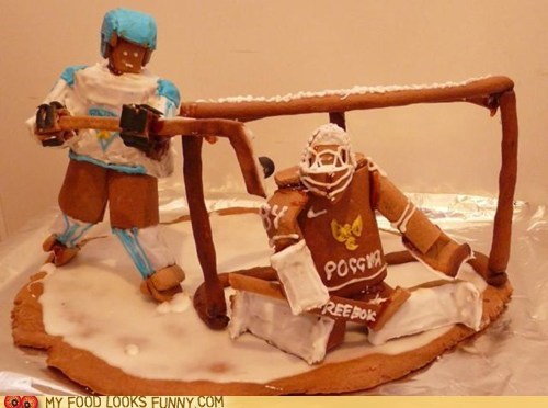 Gingerbread Hockey
