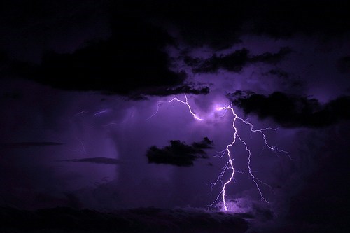 Purple Lightning