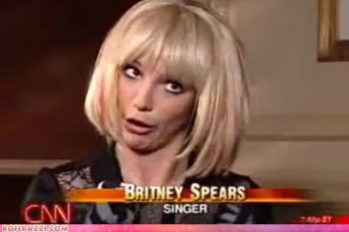 Accurate Britney Spears on CNN