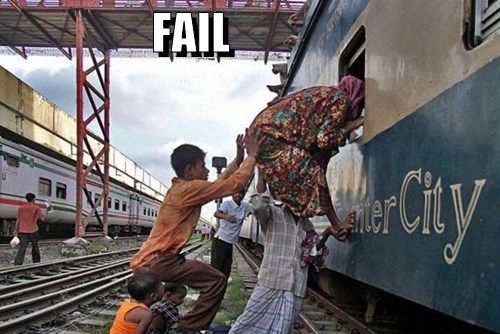 Train Passanger Fail