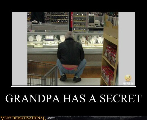 GRANDPA HAS A SECRET