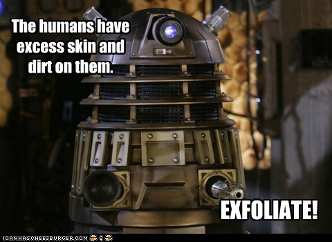 Daleks Are The Superior Cleaners!
