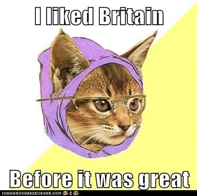 Hipster Kitty: I Hopped on the Bandwagon When It Was Just "Pretty OK Britain"
