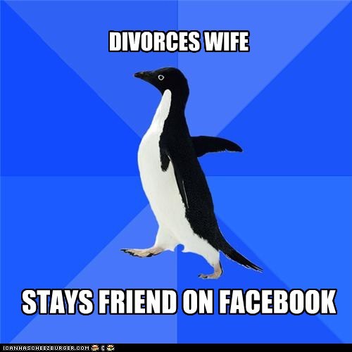 Socially Awkward Penguin: God Forbid I Update My Page