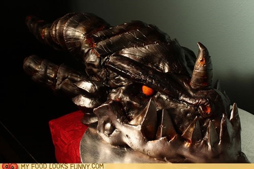 World of Warcraft Deathwing Cake