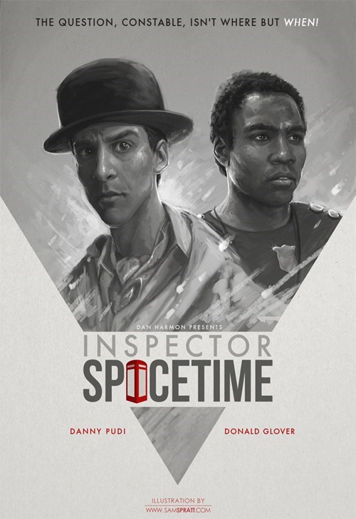 Inspector Spacetime Poster of the Day