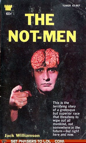 WTF Sci-Fi Book Covers: The Not-Men