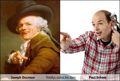 Joseph Ducreux Totally Looks Like Paul Scheer