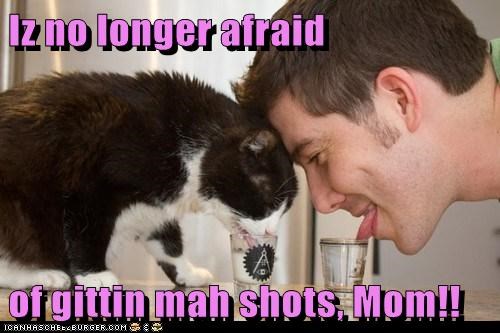 Iz no longer afraid