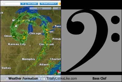 Weather Formation Totally Looks Like Bass Clef