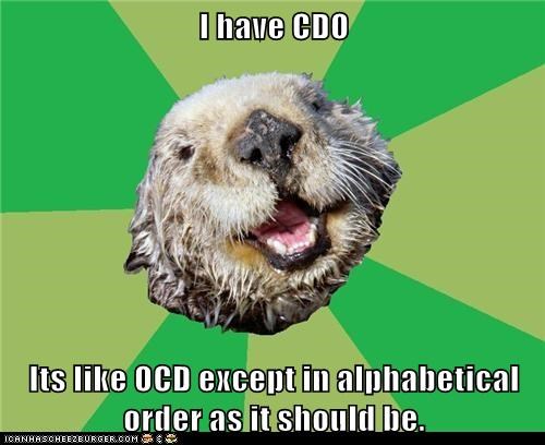OCD Otter: Get It Right, DSM!