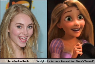 AnnaSophia Robb Totally Looks Like Rapunzel from Disney's "Tangled"