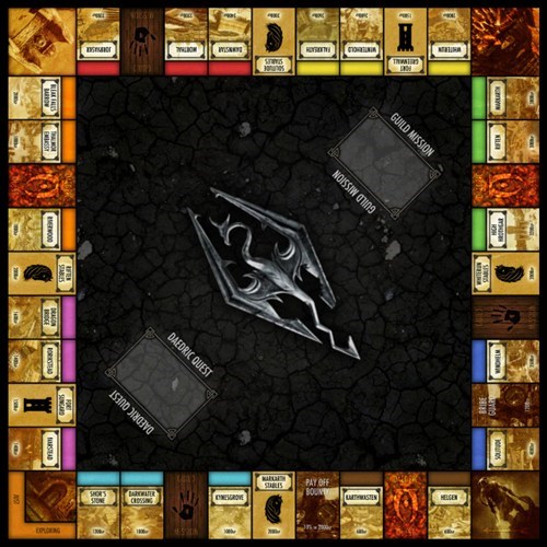 Skyrim Monopoly of the Day