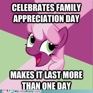 Troll Cheerilee: Family Appreciation DAY
