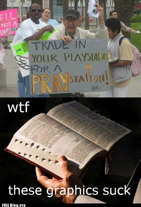 FAIL Nation: Praystation FAIL
