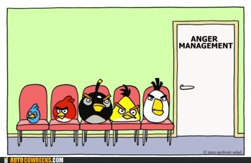 Autocowrecks: Nobody Wants to Play "Has Rage Issues But Is Coping With It" Birds